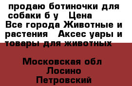 продаю ботиночки для собаки б/у › Цена ­ 600 - Все города Животные и растения » Аксесcуары и товары для животных   . Московская обл.,Лосино-Петровский г.